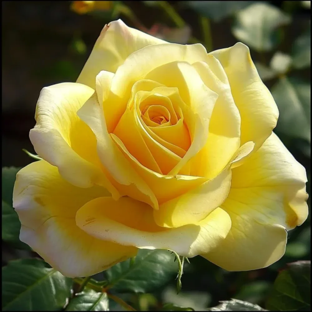 Róża Fiery Gold (złota)