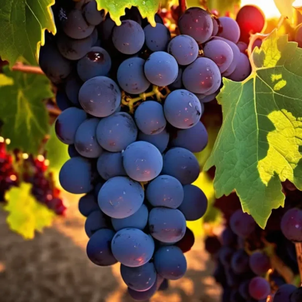Winorośl odmiany Cabernet Franc, czerwona winna – średnio późno dojrzewająca
