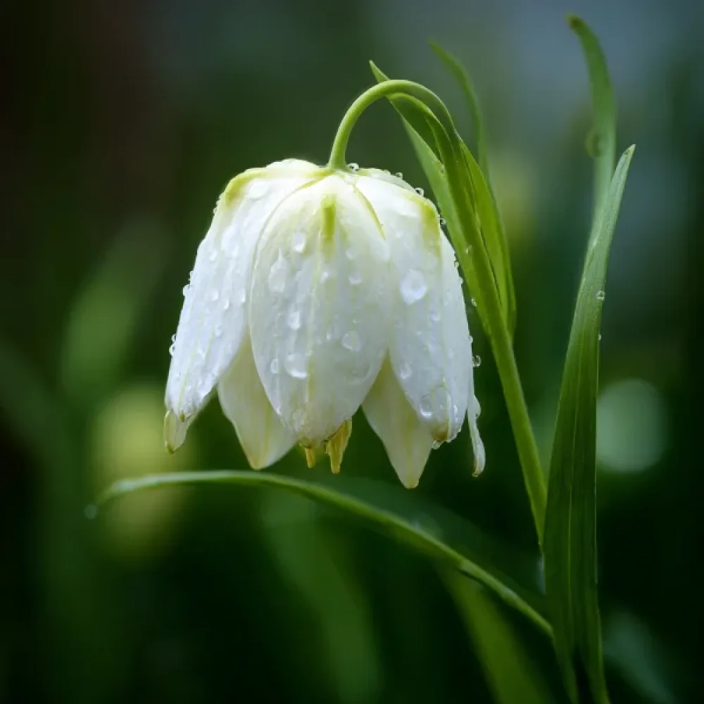 Szachownica Meleagris Alba (biała)